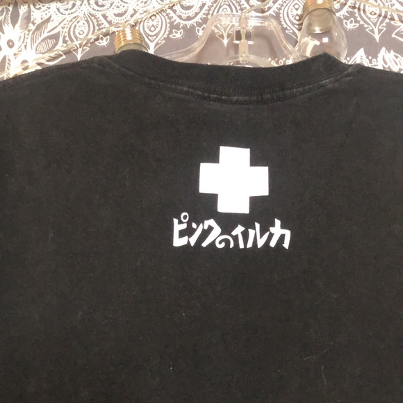 Pink + Dolphin T-Shirt - Picture 3 of 3